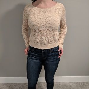 Free People Blush pink sweater